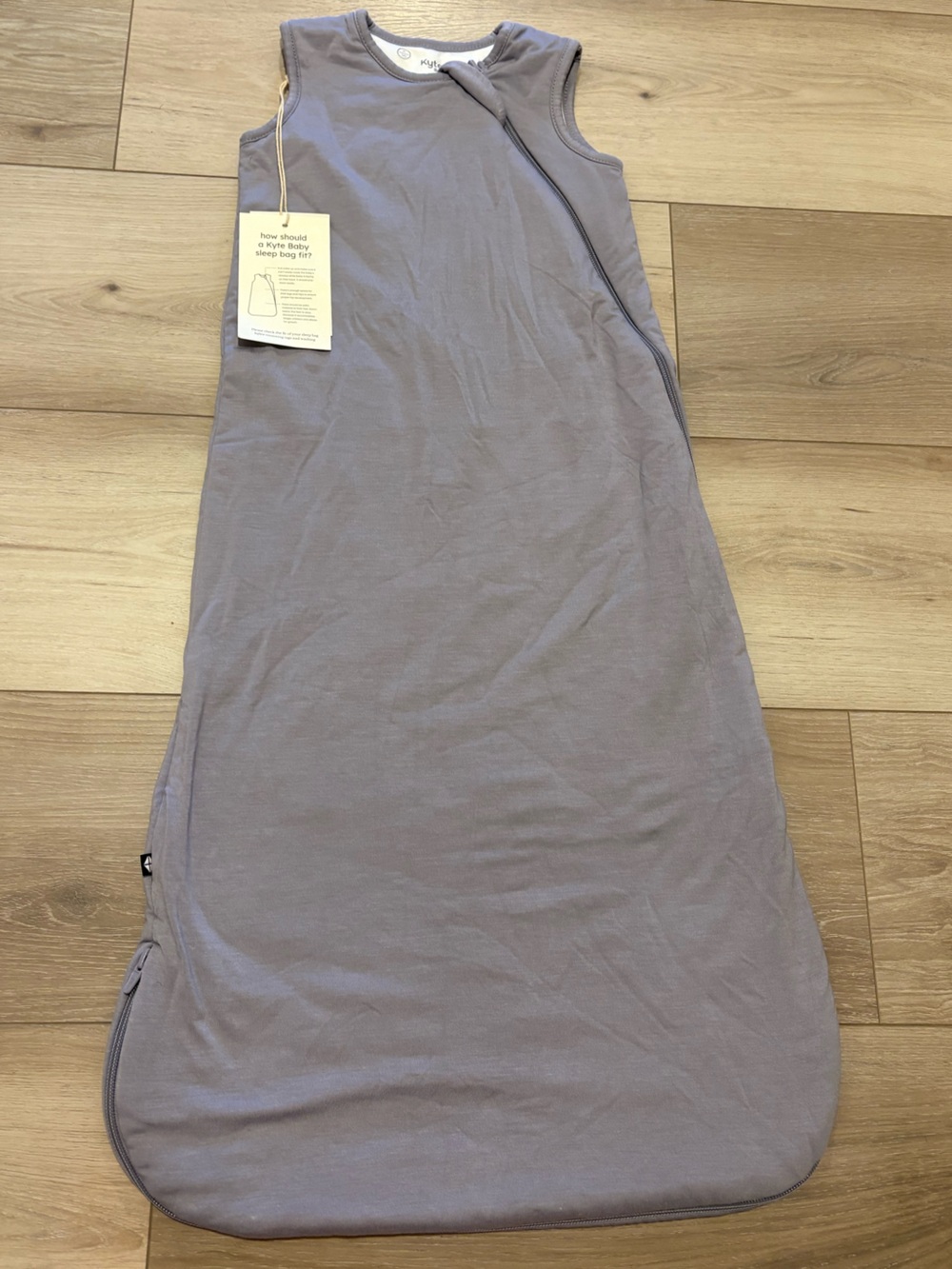 Nwt Kyte BABY Lavender/mauve/gray purple Sleeveless bamboo Sleep Bag